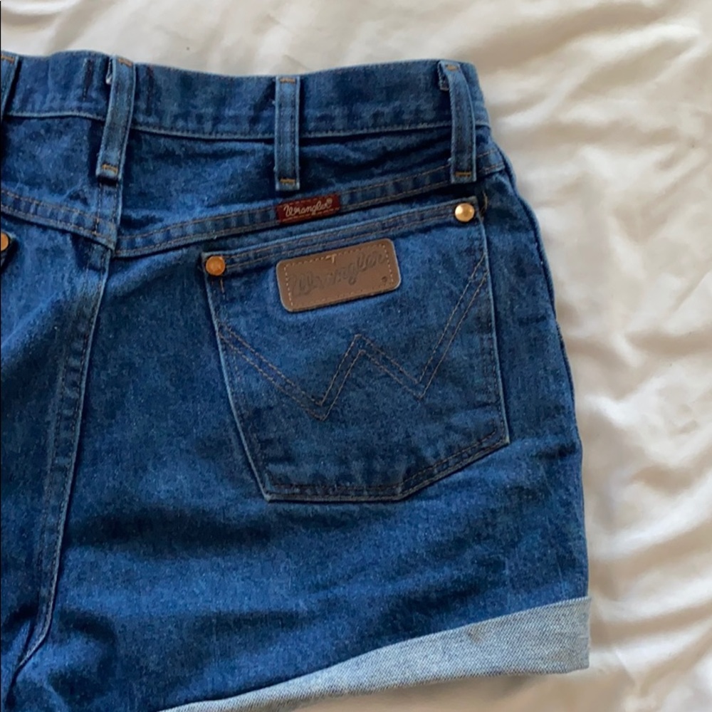 Wrangler high waisted shorts